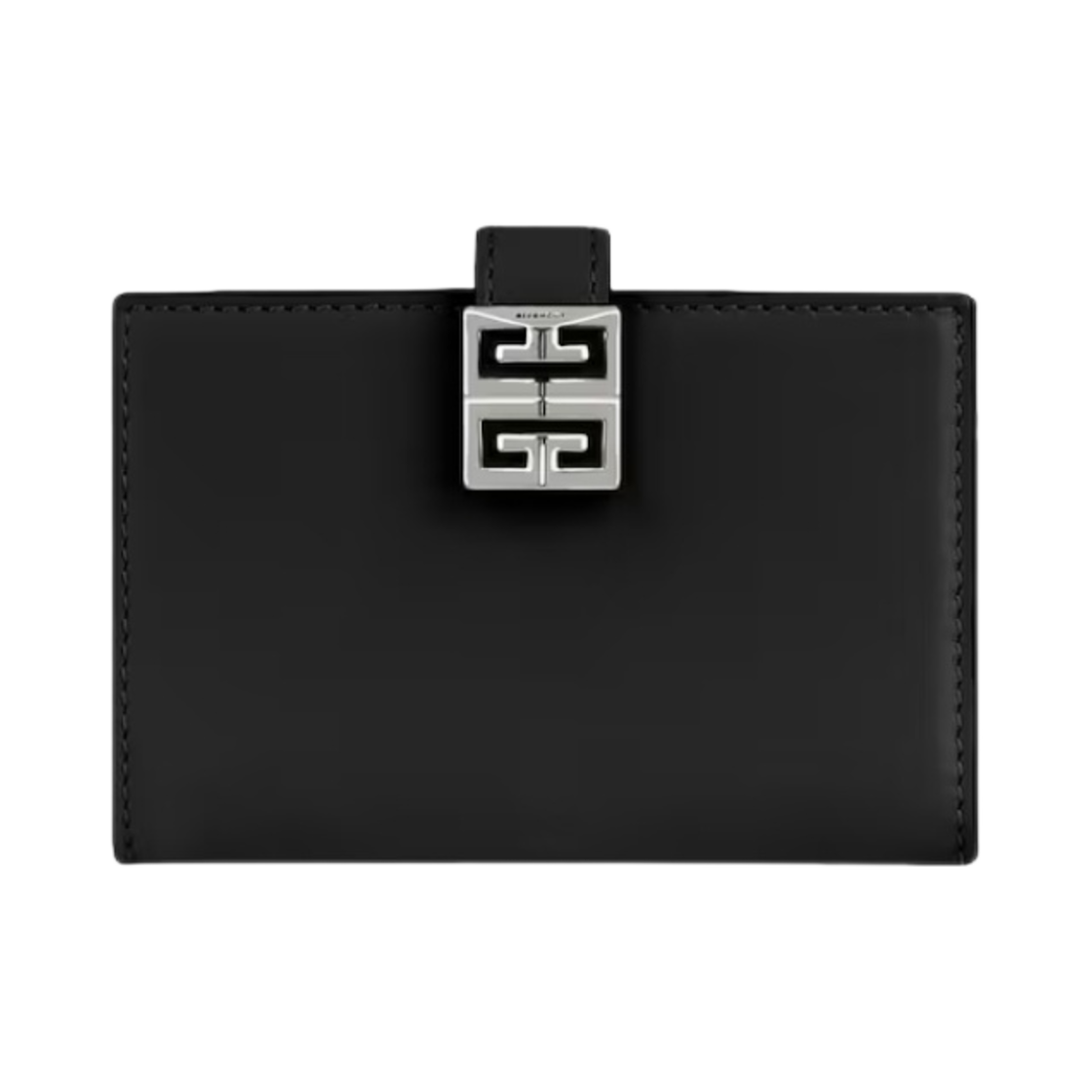 지방시 박스 레더 4G 카드 홀더 블랙(Givenchy 4G Card Holder in Box Leather Black)