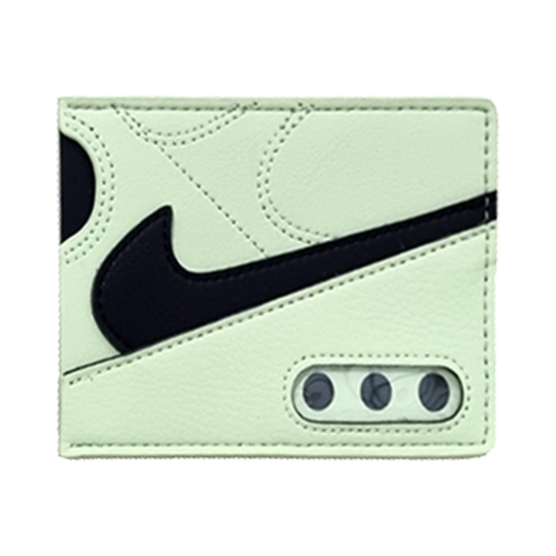 HF3717-757 Nike Icon Air Max 90 Card Wallet Volt Black