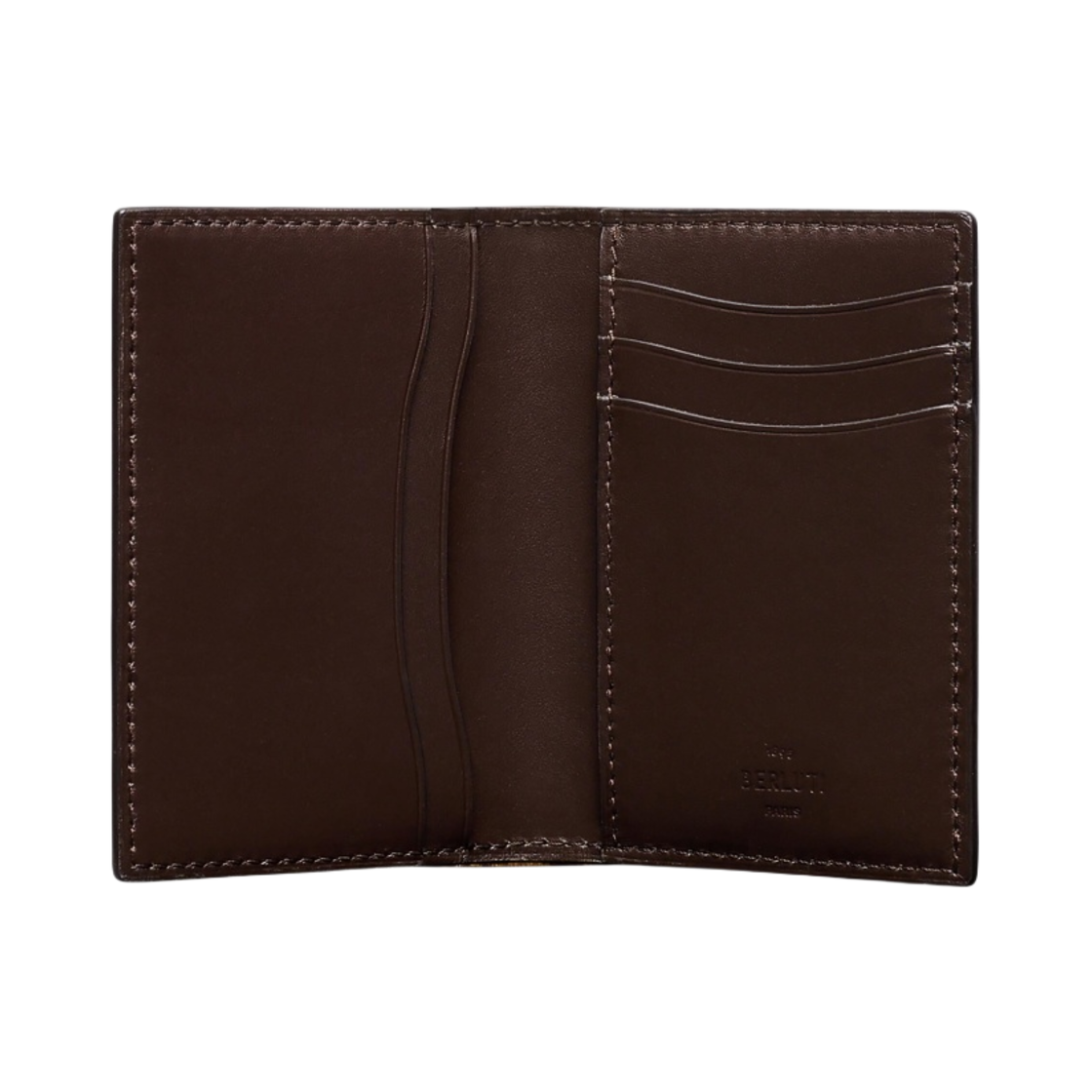 벨루티 자구아 스크리토 레더 카드 홀더 미모사(Berluti Jagua Scritto Leather Card Holder Mimosa) - 2