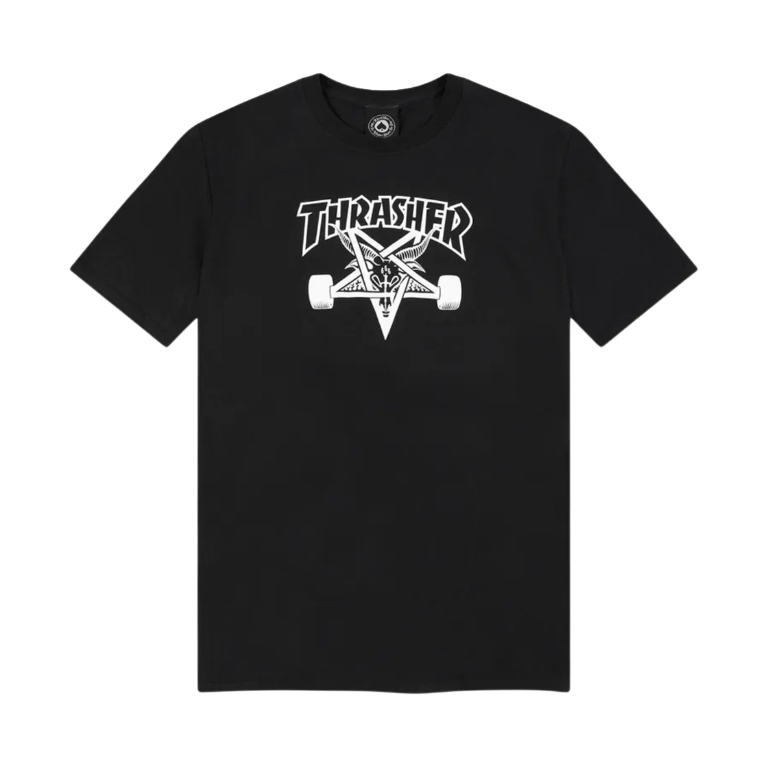 트레셔 스케이트 고트 티셔츠 블랙