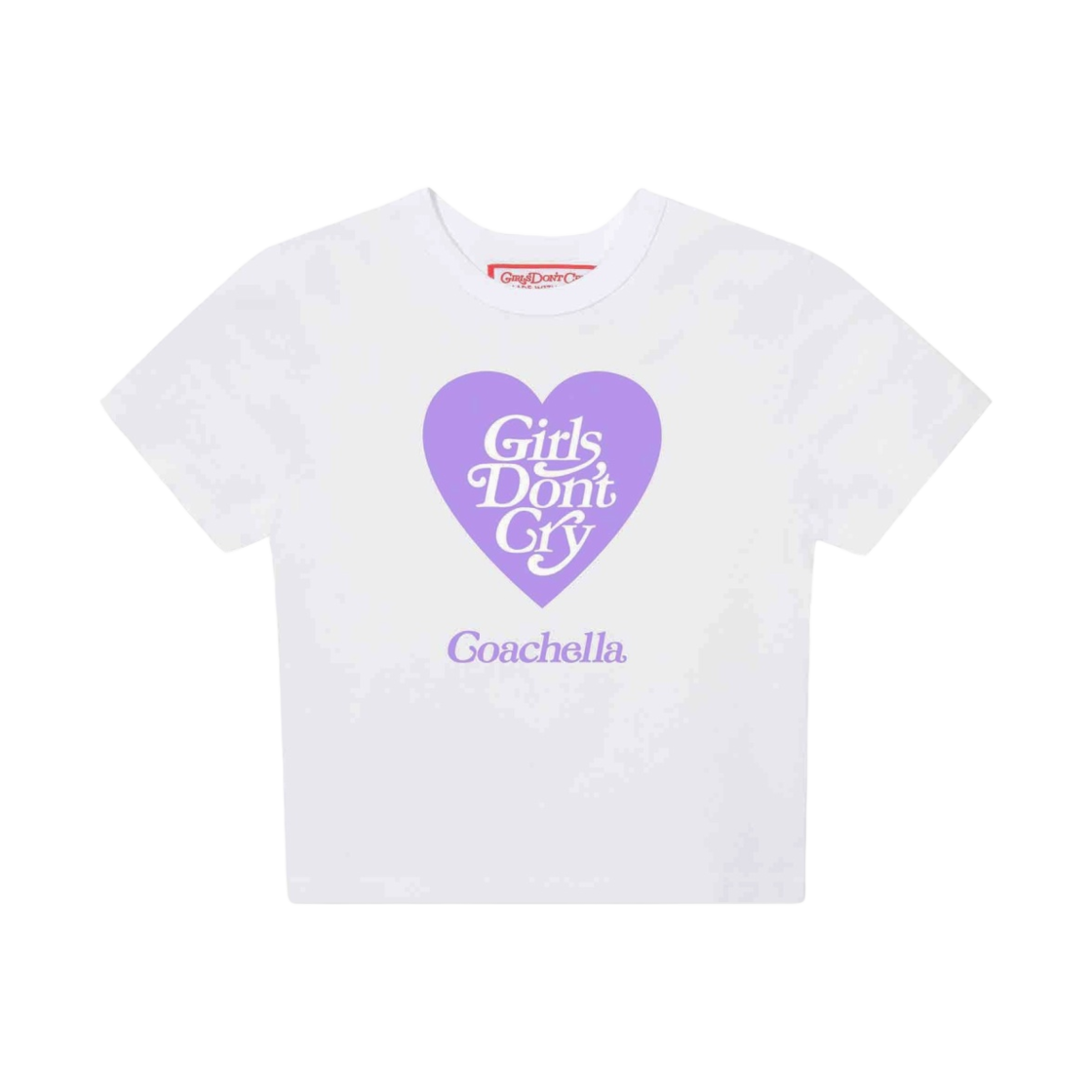 (W) 베르디 x 코첼라 걸스 돈 크라이 티셔츠 화이트((W) Verdy x Coachella Girls Don't Cry T-Shirt White) - 1