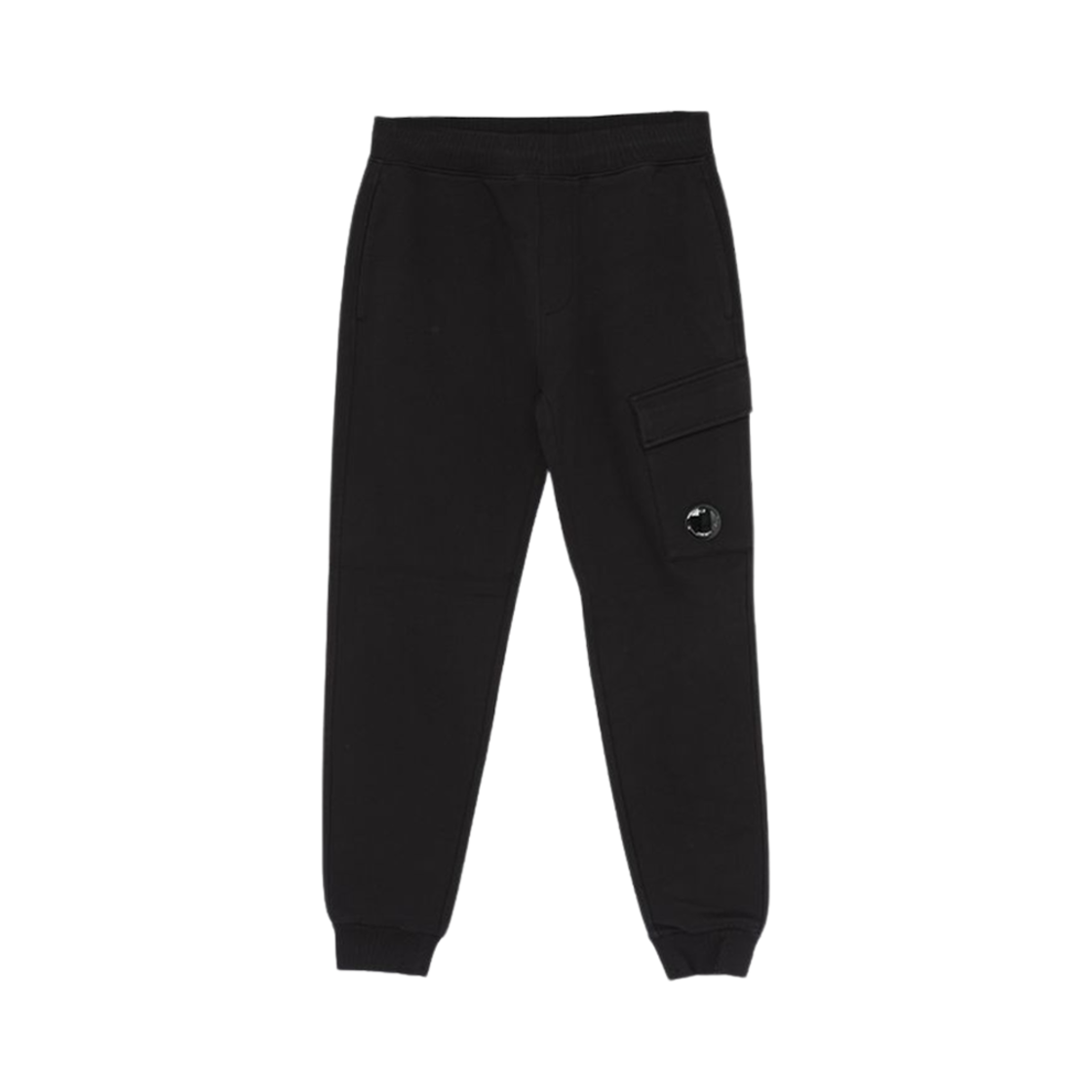 09CMPA137A005529G999 C.P. Company Lens Wappen Pocket Banding Cargo Pants Black - 20FW