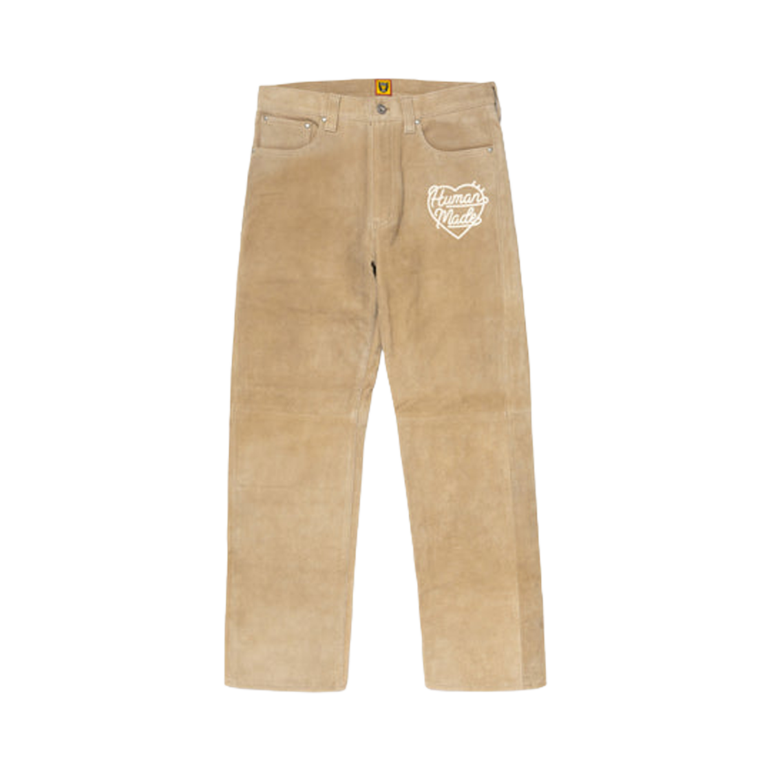 휴먼 메이드 스웨이드 레더 팬츠 베이지(Human Made Suede Leather Pants Beige)