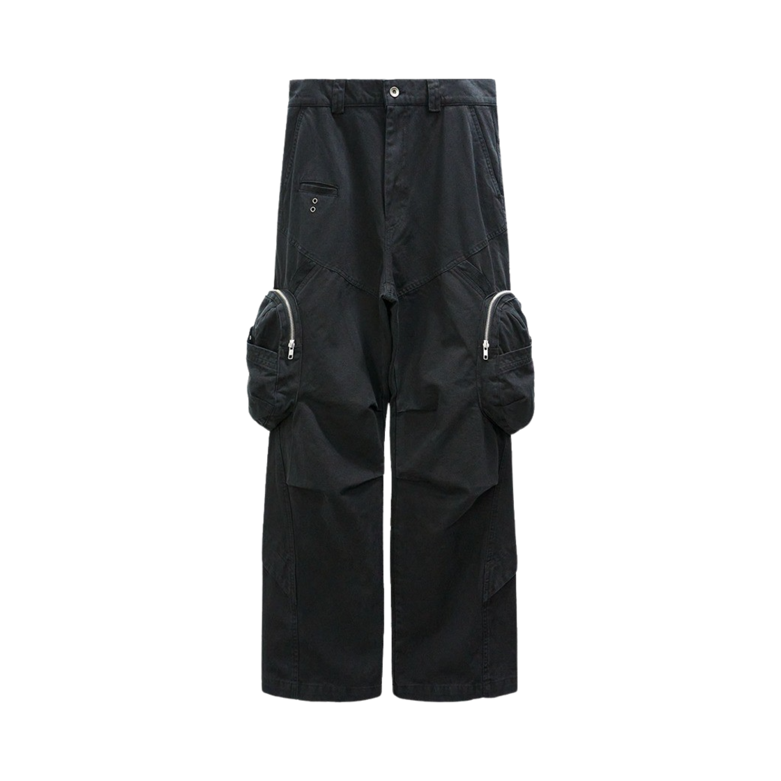 IGNTCR95 Ignota Core:7 Washed Cargo Pants Black