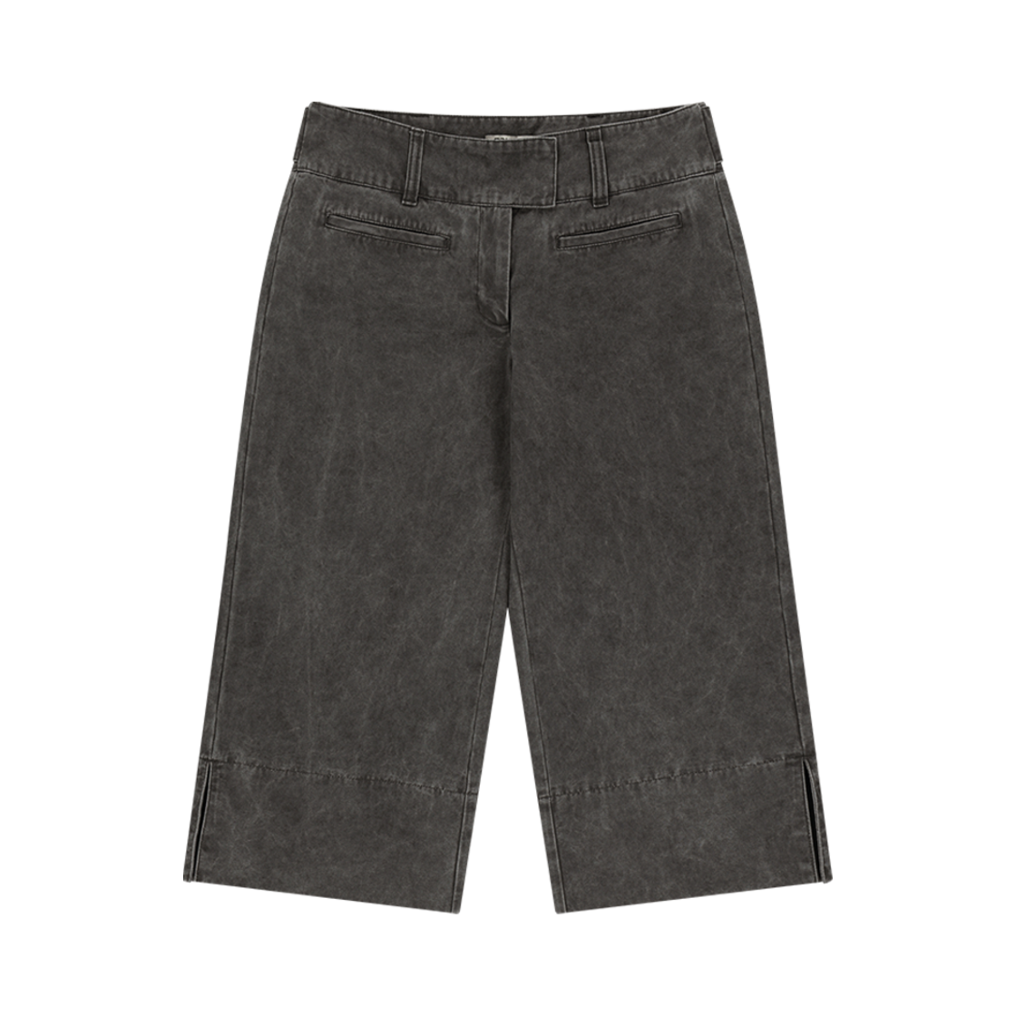 【COYSEIO】 DOUBLE CAPRI PANTS LIGHT GREY DOUBLE CAPRI PANTS LIGHT GREY - coyseio