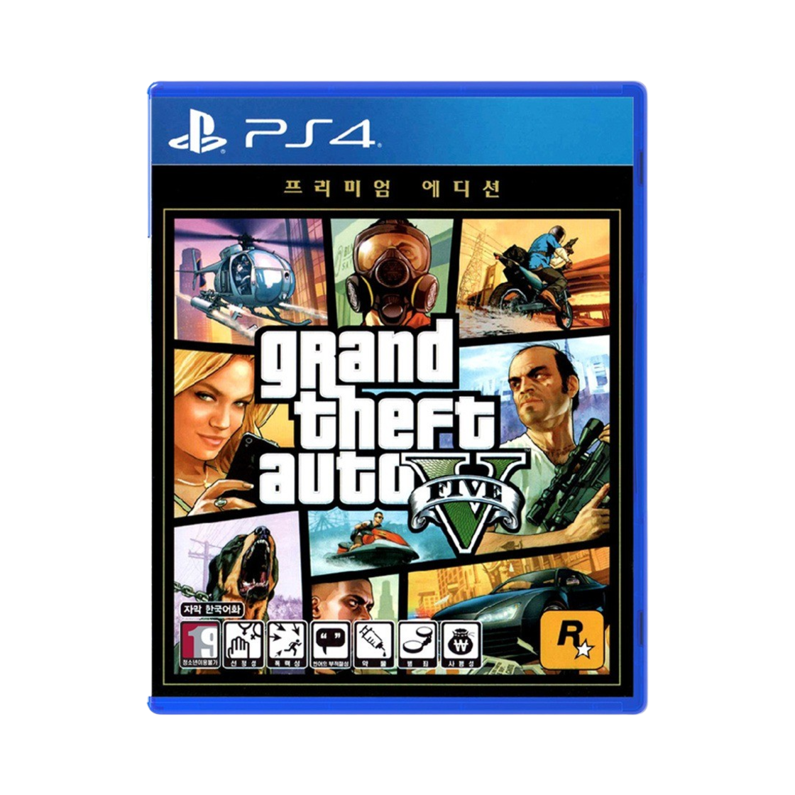 플레이스테이션 4 GTA V 프리미엄 온라인 에디션