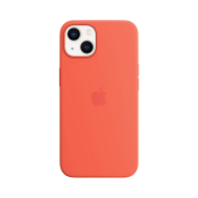 Apple iPhone 13 Silicone Case with MagSafe Nectarine