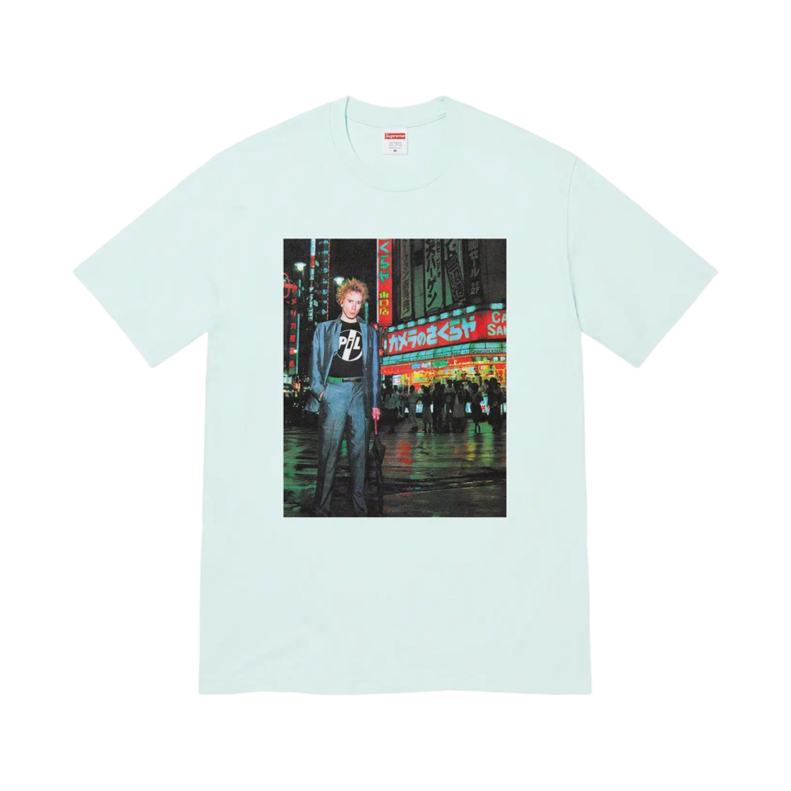 슈프림 필 리브 인 도쿄 티셔츠 페일 블루 - 22FW(Supreme PiL Live In Tokyo T-Shirt Pale Blue - 22FW) - 1