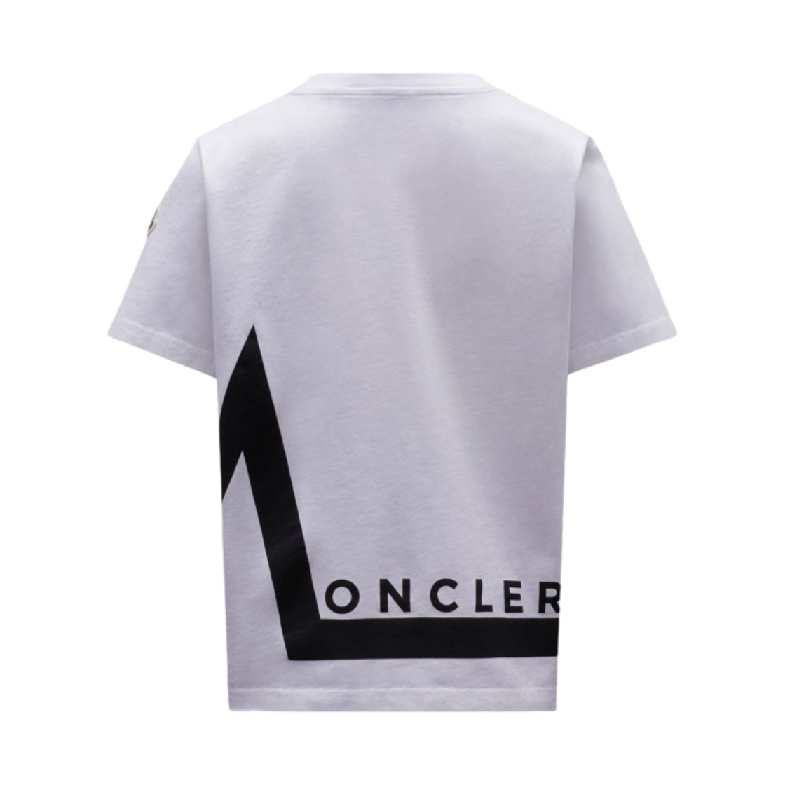 (키즈) 몽클레르 M 모티프 로고 티셔츠 밀크 화이트 - 22FW((Kids) Moncler M Motif Logo T-Shirt Milk White - 22FW) - 2