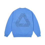 Palace Outline P-3 Crew Palatial Blue - 24SS