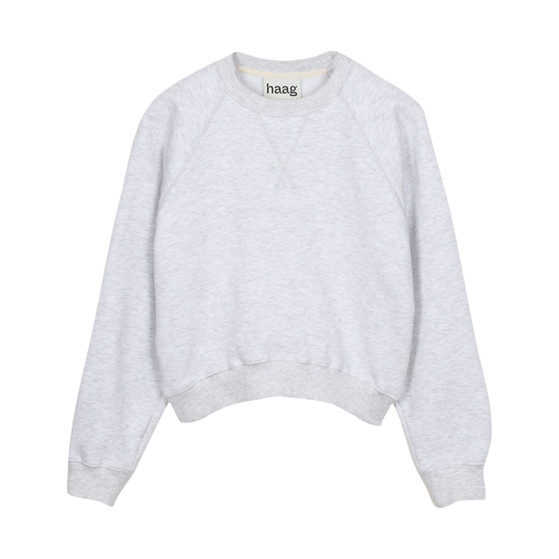 - (W) Haag A Sweatshirt Light Grey