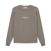 Essentials Relaxed Crewneck Sweatshirt Desert Taupe - 22SS