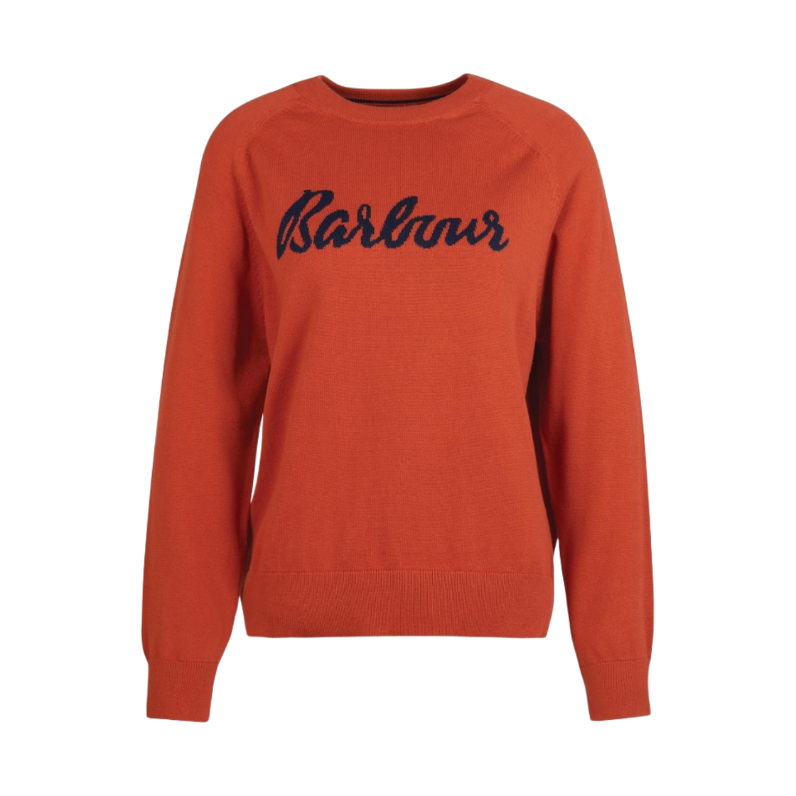 (W) 바버 오터번 니티드 스웨터 번트 러셋((W) Barbour Otterburn Knitted Sweater Burnt Russet) - 1