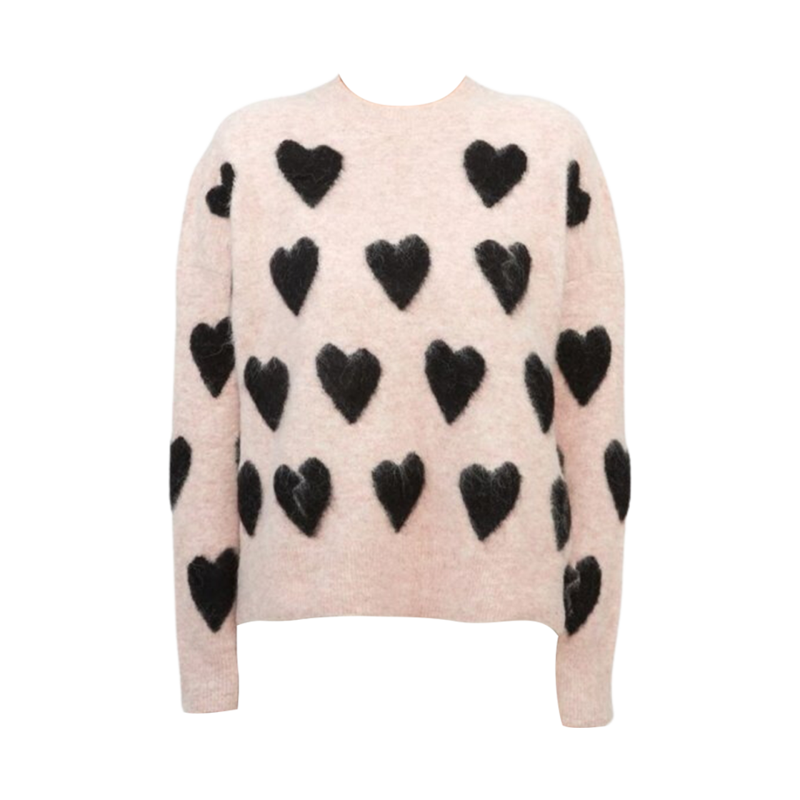 (W) 올 세인츠 아모라 니트 페일 핑크 블랙((W) All Saints Amora Knit Pale Pink Black)