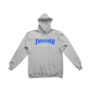 Thrasher Outlined Hood LT Steel Blue