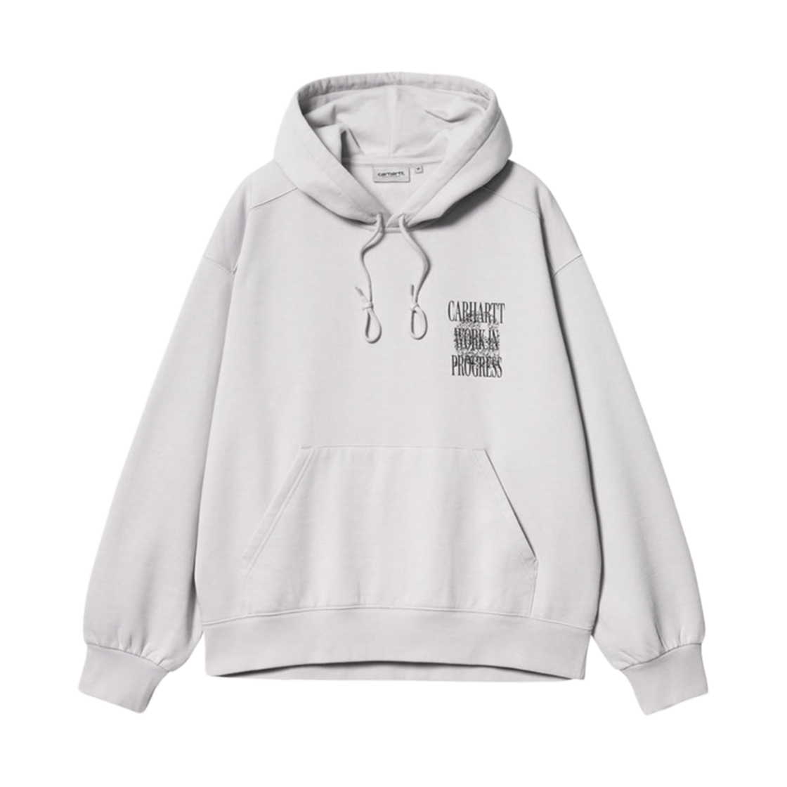 칼하트 WIP 후드 올웨이즈 a WIP 스웨트셔츠 소닉 실버 스톤 워시드