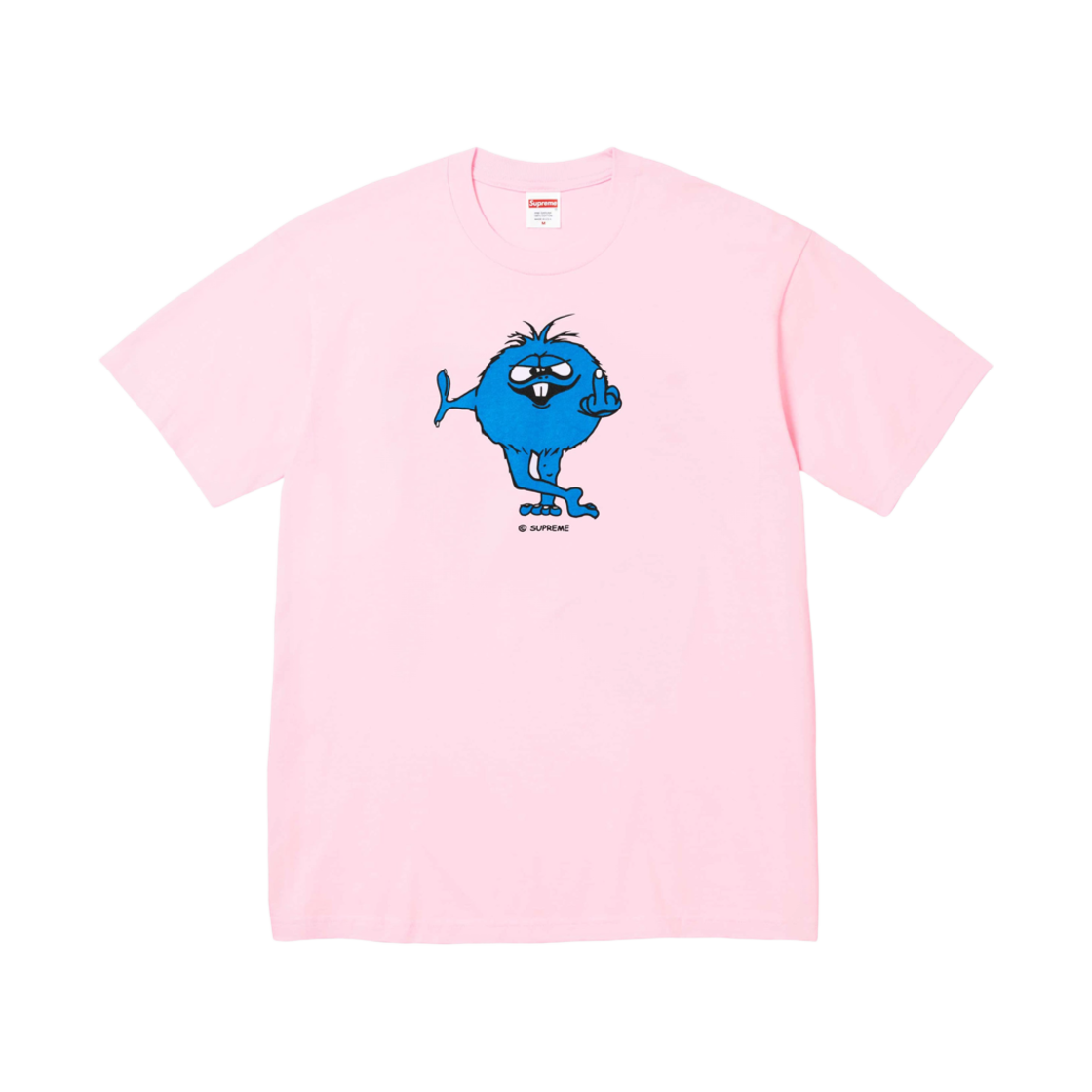 슈프림 카마초 티셔츠 라이트 핑크 - 23FW