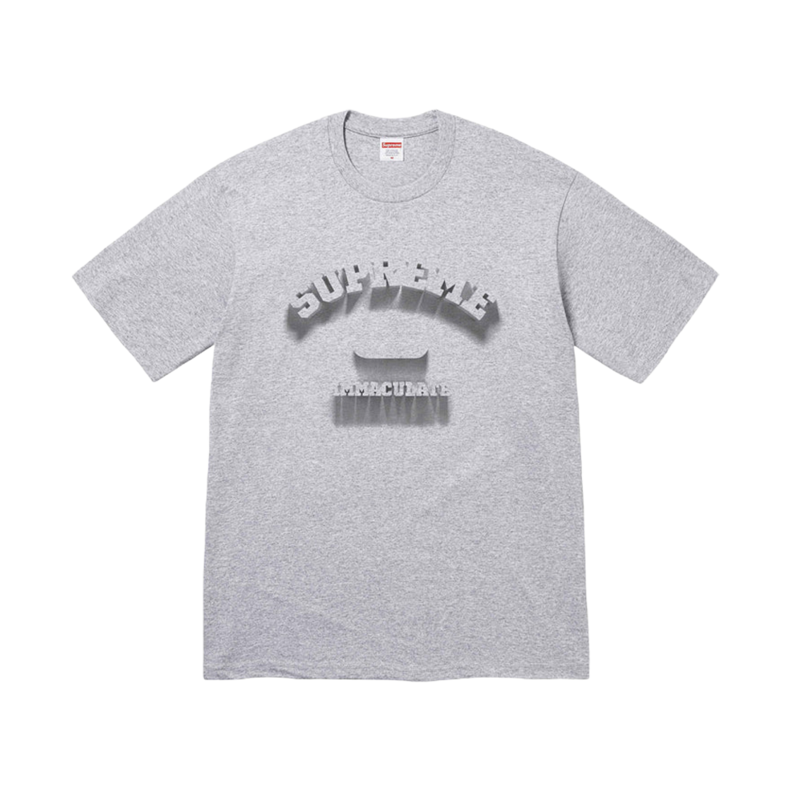 슈프림 쉐도우 티셔츠 헤더 그레이 - 24SS