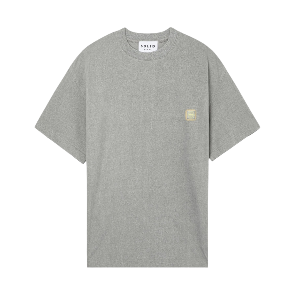 S231TS57642G Solid Homme Arch Graphic T-Shirt Gray - 23SS