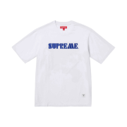 Supreme Stencil Embroidered S/S Top White - 24SS