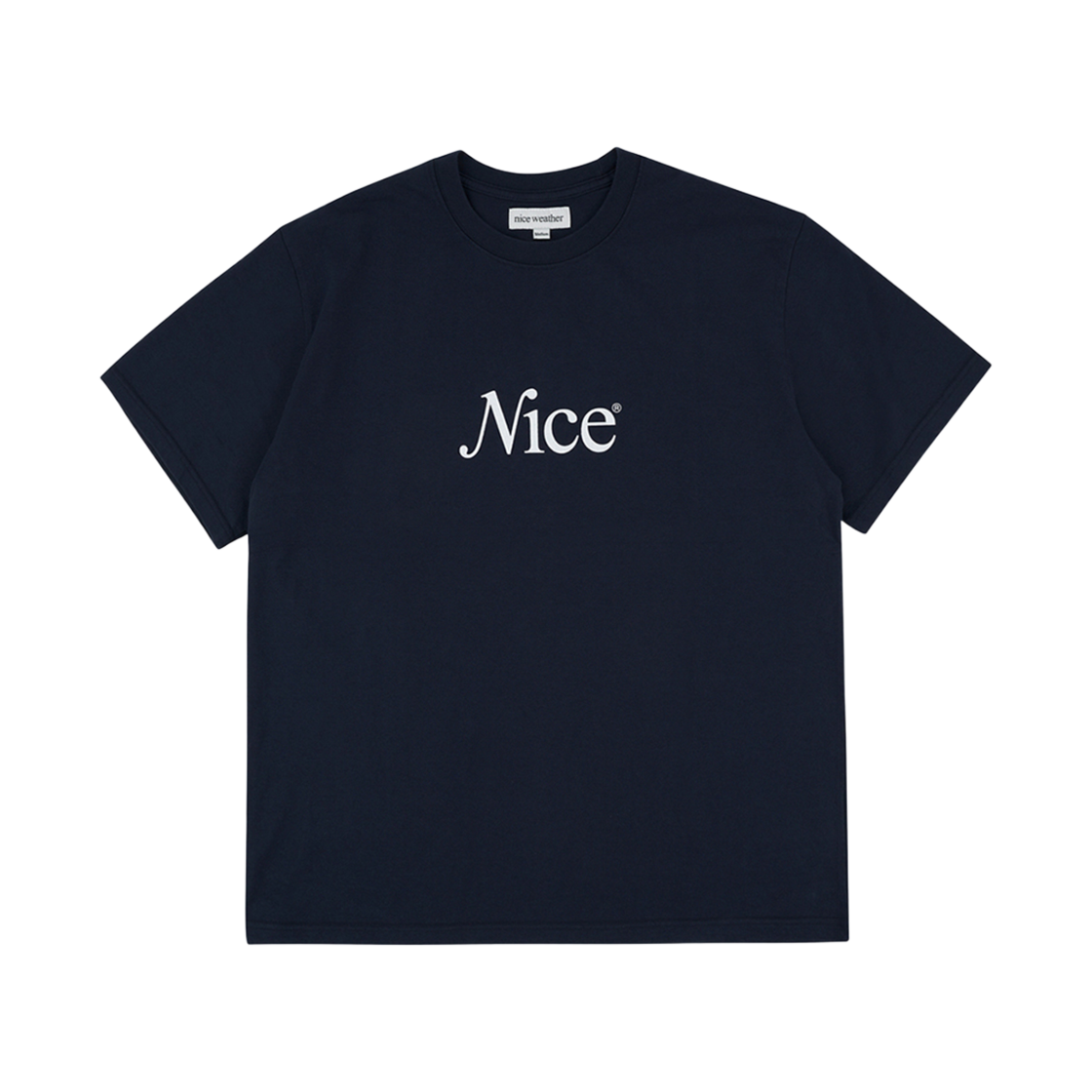 S34726 Nice Weather Apparel Signature T-Shirt Navy