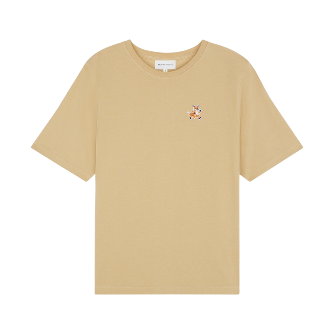 MW00119KJ0008-P239 (W) Maison Kitsune Speedy Fox Patch Comfort T-Shirt Maltshake