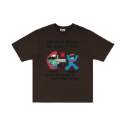POTS Criticism T-Shirt Brown