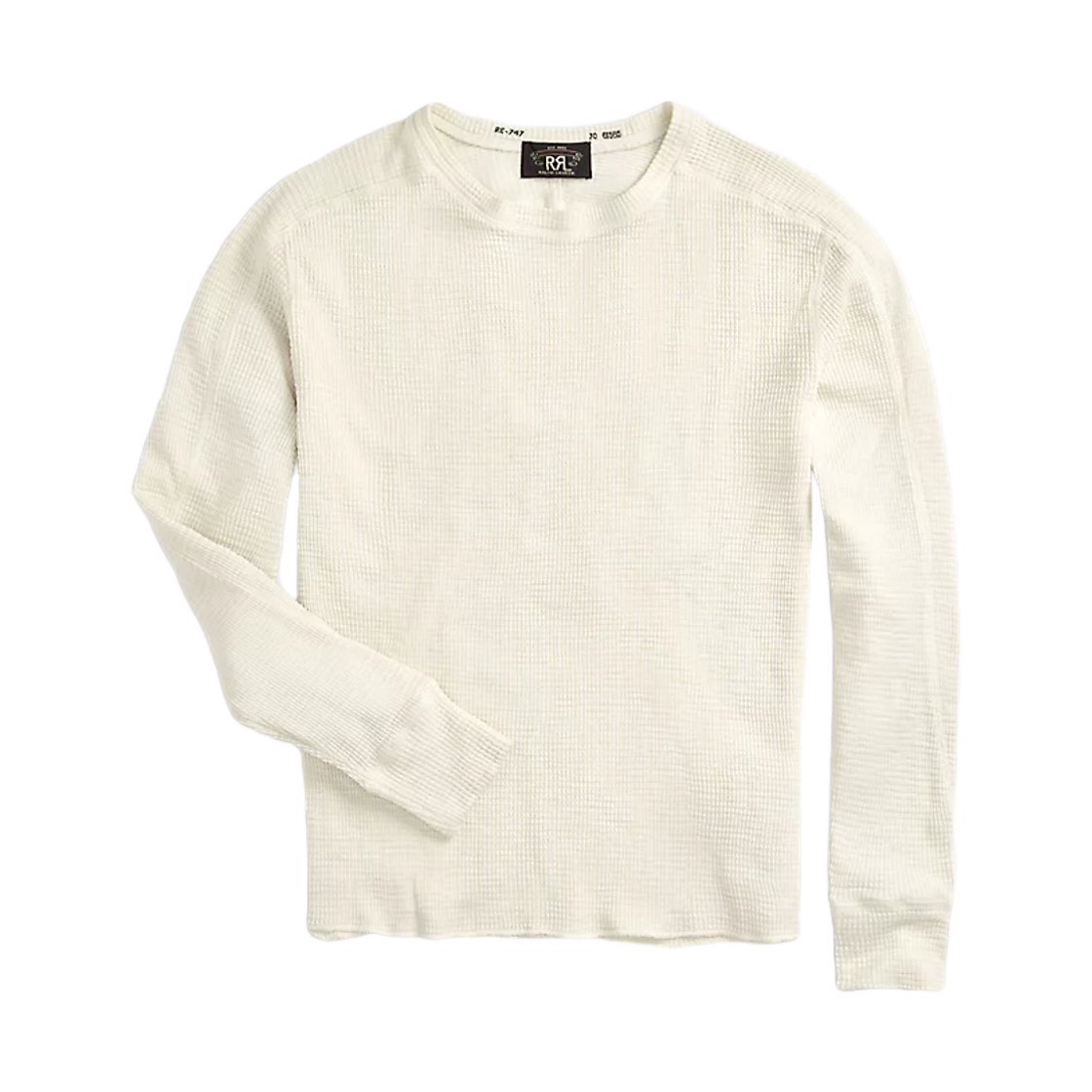 더블알엘 텍스쳐드 크루넥 페이퍼 화이트(Double RL Textured Crewneck Paper White)
