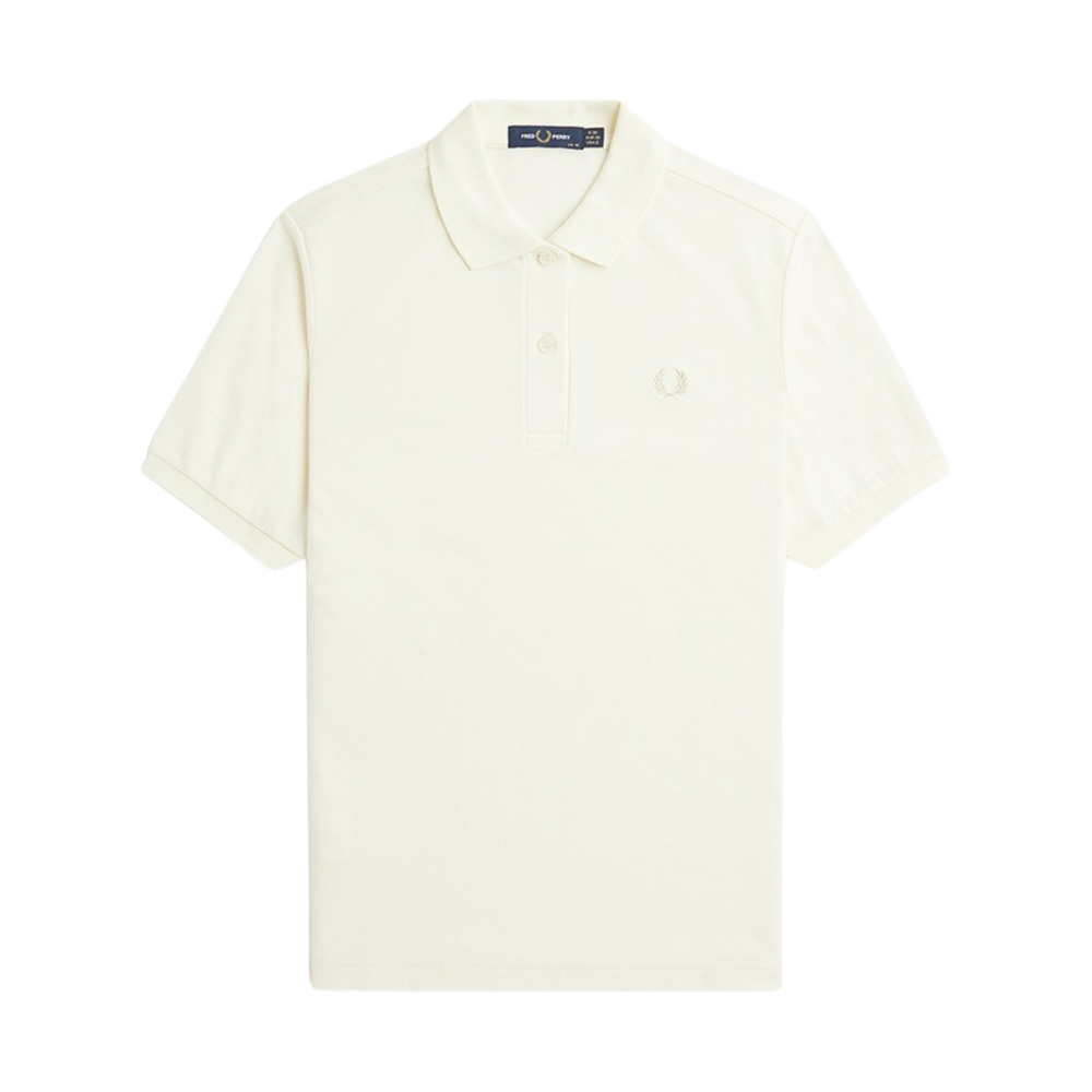 AFPF2416000-F79 Fred Perry Womens G6000 Plain Fred Perry Shirt Ecru