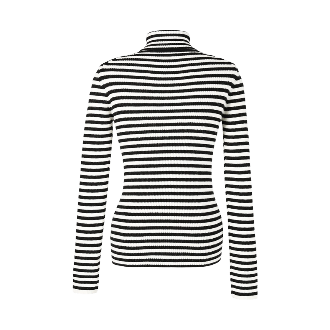 (W) 비비 낸시 보더 니트 블랙((W) Bibiy. Nancy Border Knit Black) - 2