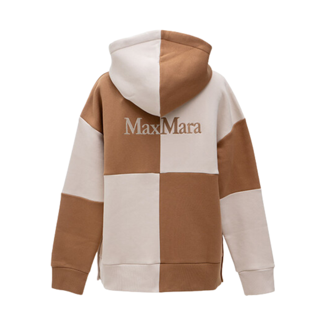 (W) S 막스마라 이노쿠오 지퍼 후드 베이지 브라운((W) S Max Mara Innocuo Zip Hoodie Beige Brown) - 2