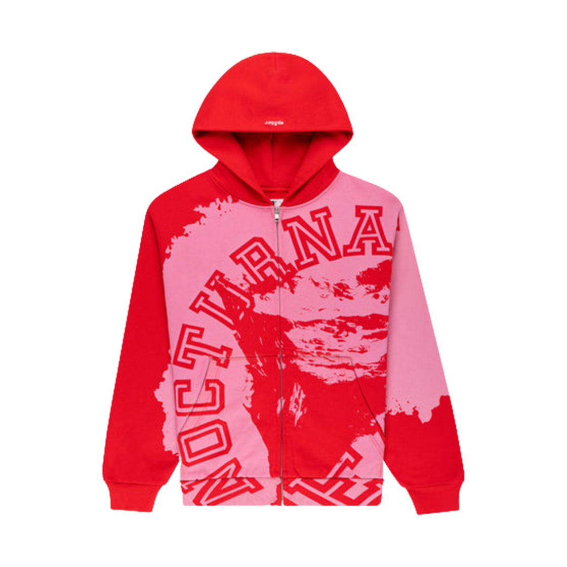 스파이더 녹터널 집 후드 레드(Sp5der Nocturnal Zip Hoodie Red)