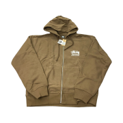 Stussy Stock DSM London Zip Hoodie Coffee 2022
