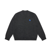 Ader Error Sig; TRS/BL Tag Cardigan 01 Charcoal