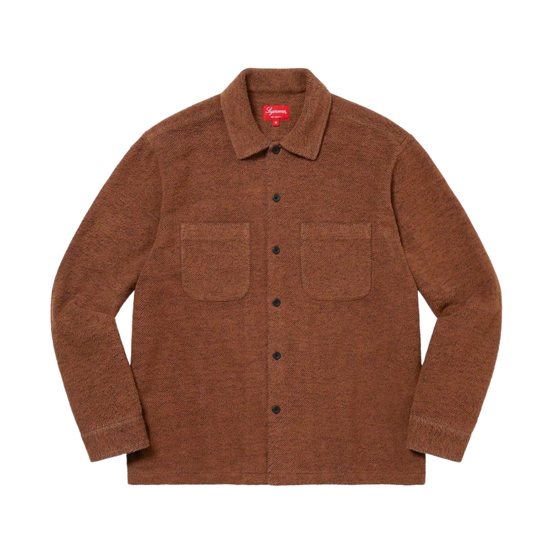슈프림 브러쉬드 플란넬 트윌 셔츠 브라운 - 22FW(Supreme Brushed Flannel Twill Shirt Brown - 22FW) - 1