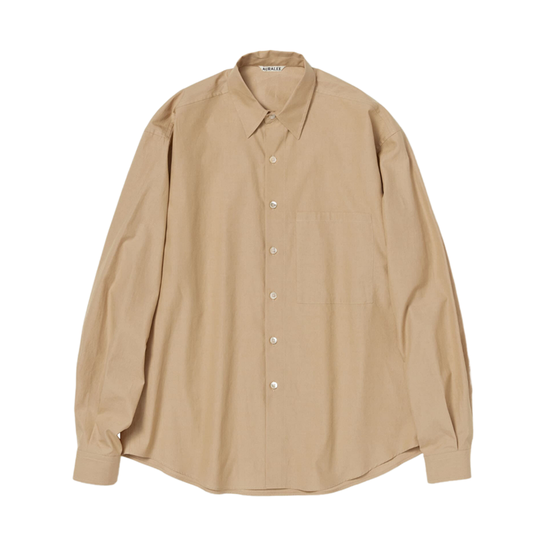 AURALEE メッシュ リネン シャツ ブラウン BIOTOP(ビオトープ) / 【AURALEE】COTTON MESH KNIT HALF
