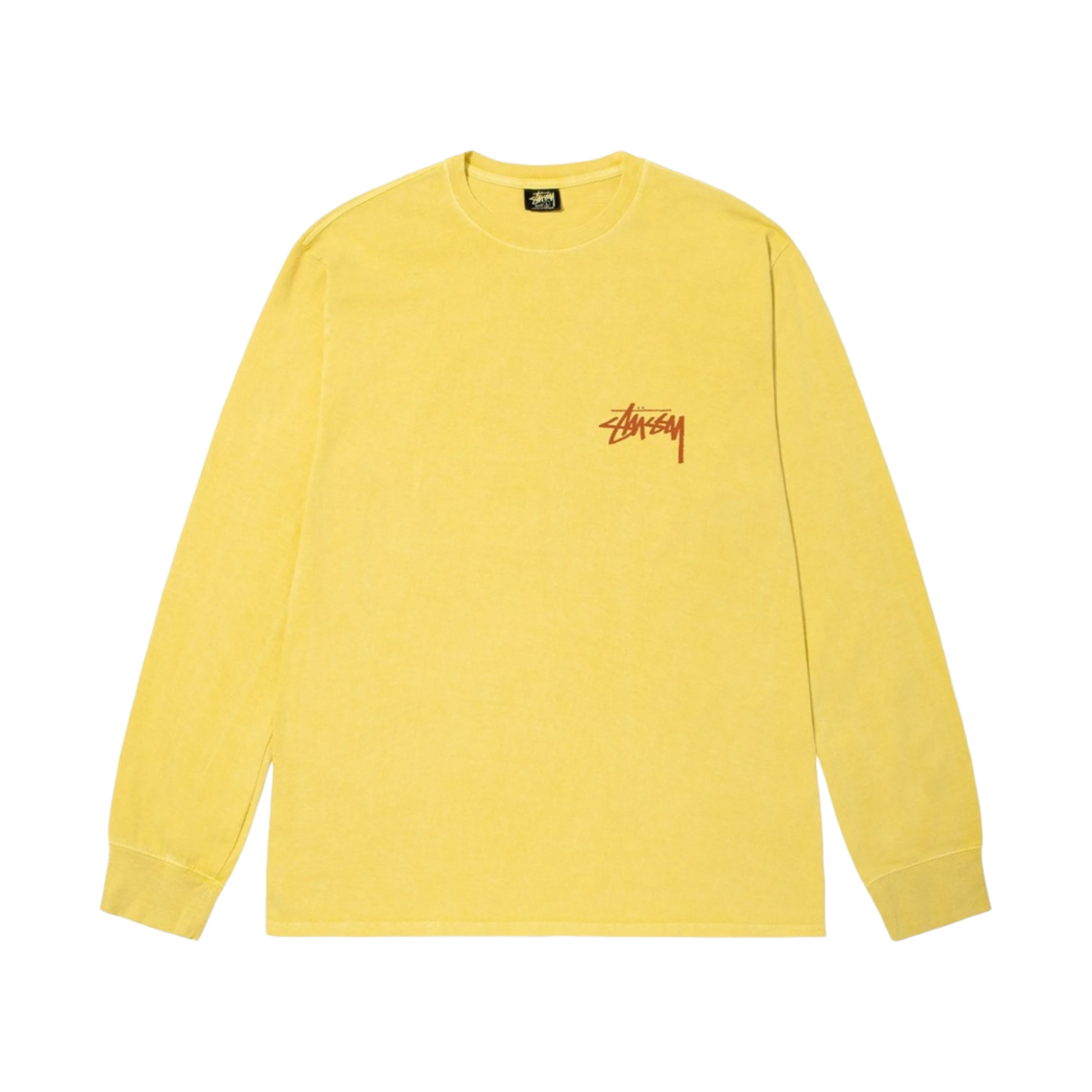 스투시 하우 위아 리빈 피그먼트 다이드 롱슬리브 티셔츠 버터(Stussy How We're Livin' Pigment Dyed LS T-Shirt Butter) - 2