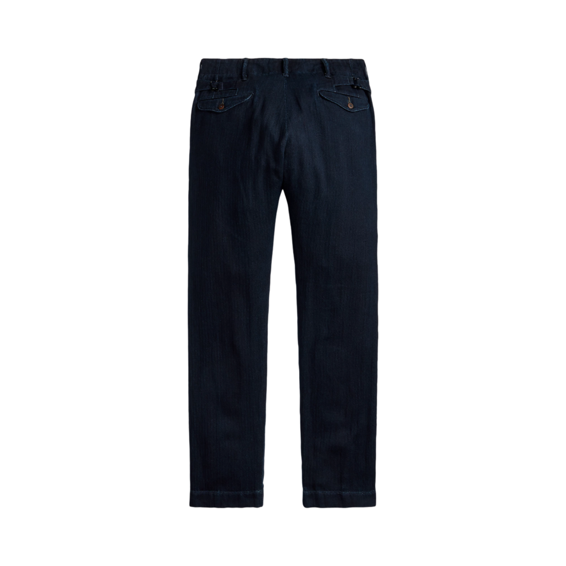 더블알엘 오피서 인디고 헤링본 팬츠 딥 네이비(Double RL Officer Indigo Herringbone Pants Deep Navy) - 2
