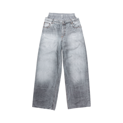 AK0918-902 (W) Acne Studios Printed Trousers Grey