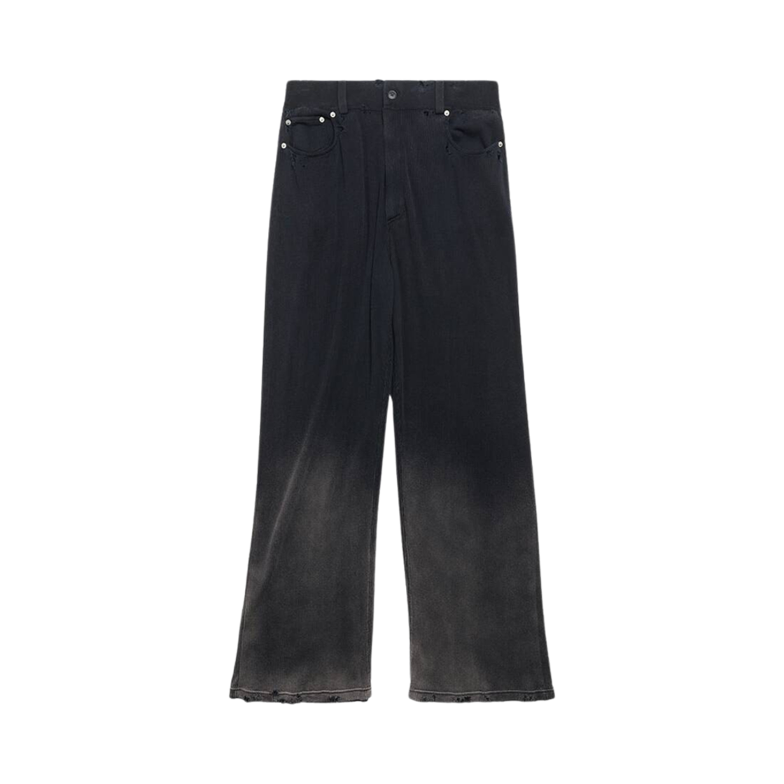 발렌시아가 팬츠 블랙 페이디드(Balenciaga Pants Black Faded) - 1