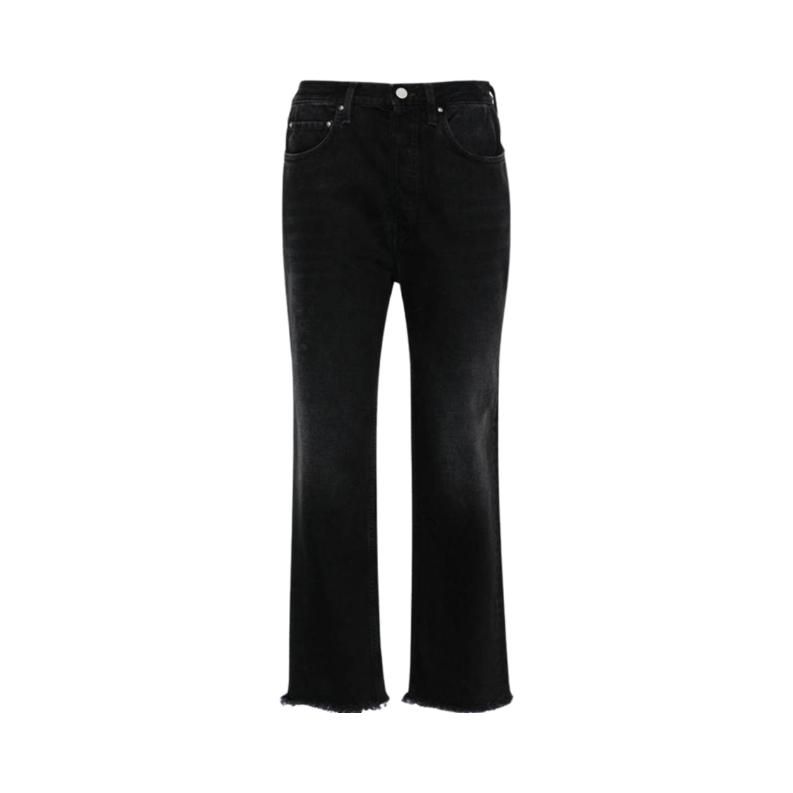 241-WRB2545-FB0046-068 (W) Toteme Classic Cut Cropped Jeans Faded Black