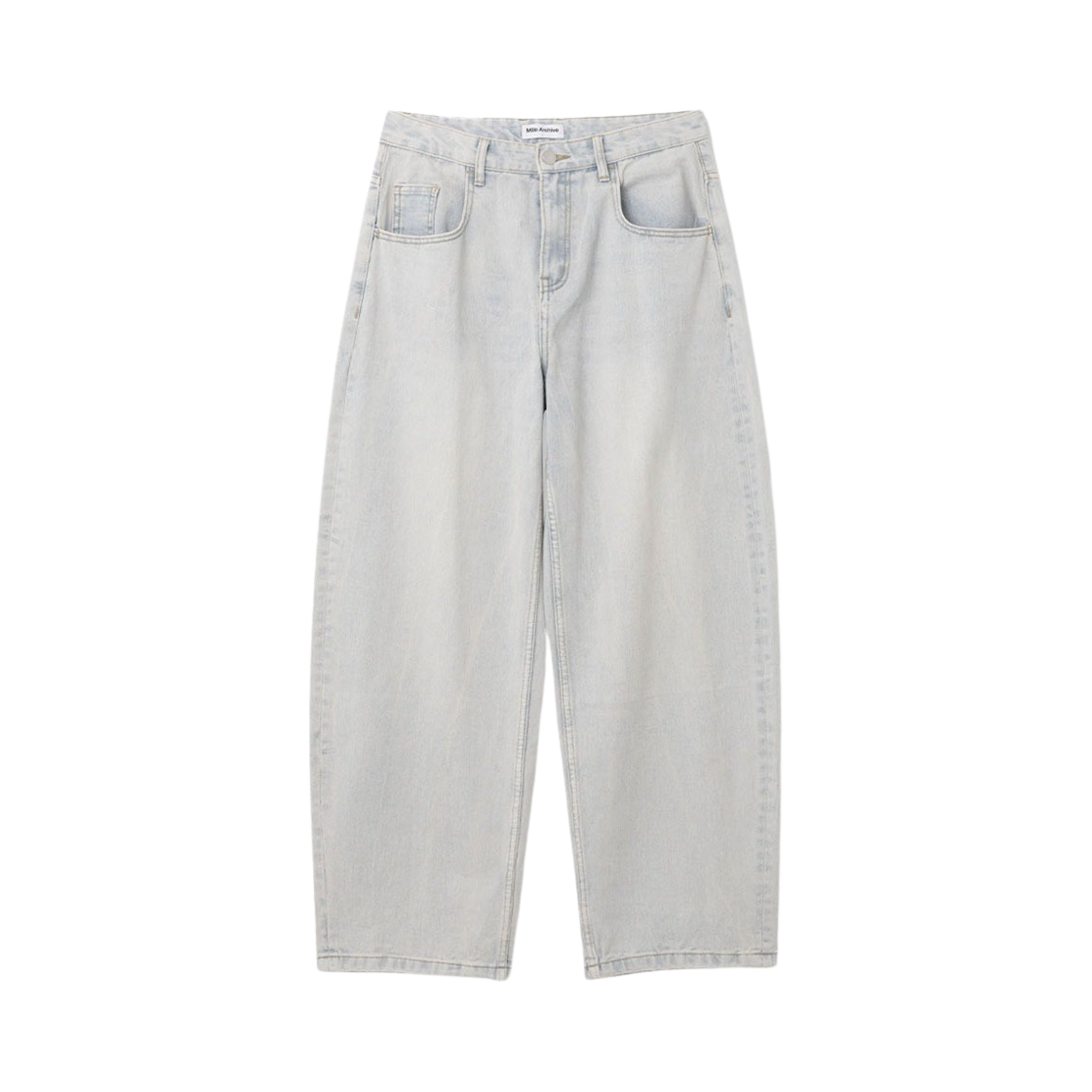 밀로 아카이브 리플렉트 커브드 팬츠 아이스 블루(Millo Archive Reflect Curved Pants Ice Blue)