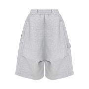 MJD x Koin Seoul Wide Carpenter Bermuda Pants Melange Grey