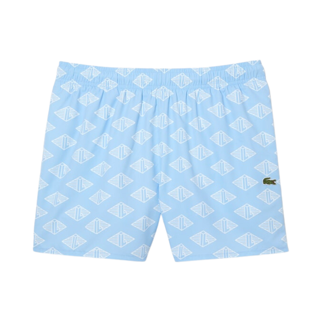 라코스테 모노그램 스윔팬츠 블루 화이트(Lacoste Monogram Swimpants Blue White) - 1