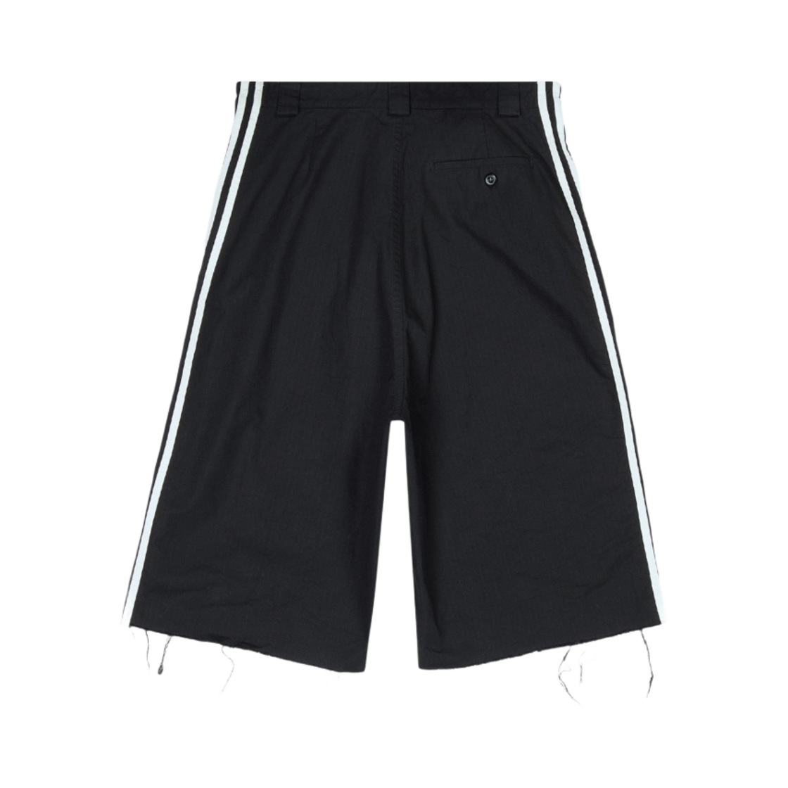 발렌시아가 x 아디다스 립스탑 코튼 쇼츠 블랙(Balenciaga x Adidas Ripstop Cotton Shorts Black) - 2