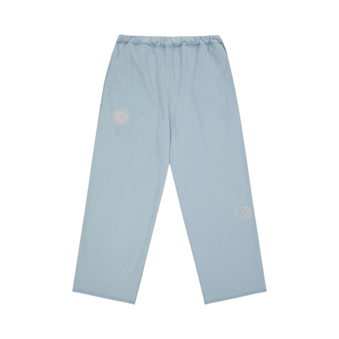 트위드 라이트 웨이트 플리스 셋 업 팬츠 파우더 블루(Tuewid Light Weight Fleece Set Up Pants Powder Blue)
