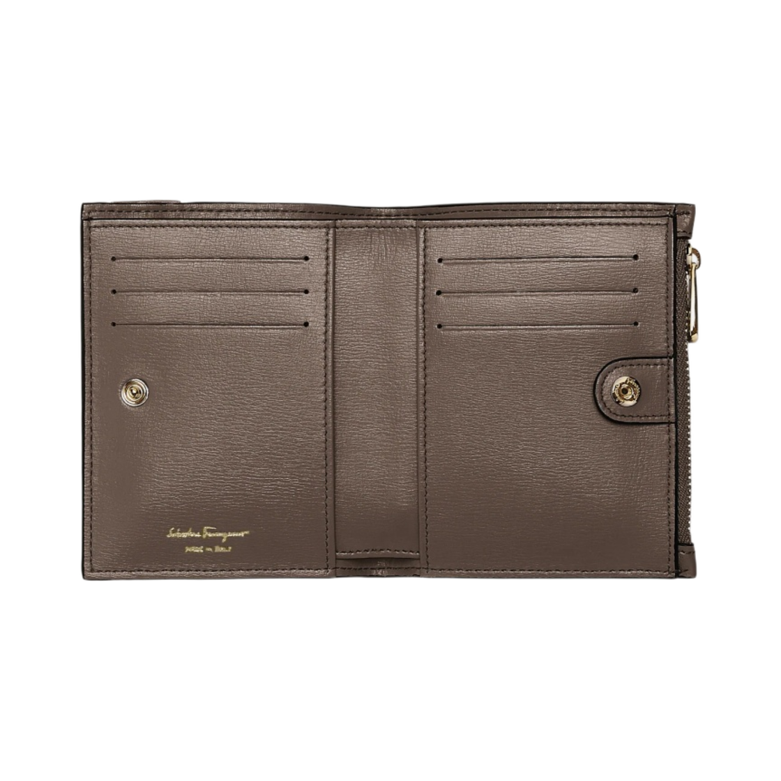 페라가모 바라 보우 컴팩트 지갑 캐러웨이 시드(Ferragamo Vara Bow Compact Wallet Caraway Seed) - 3