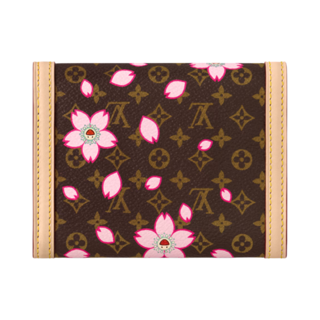 루이비통 x 무라카미 타카시 빅토린 월렛 사쿠라 브라운(Louis Vuitton x Murakami Takashi Victorine Wallet Sakura Brown) - 3