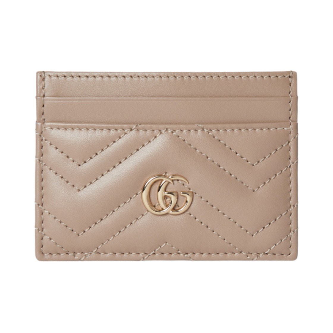 구찌 GG 마몽 카드 케이스 토프(Gucci GG Marmont Card Case Taupe)