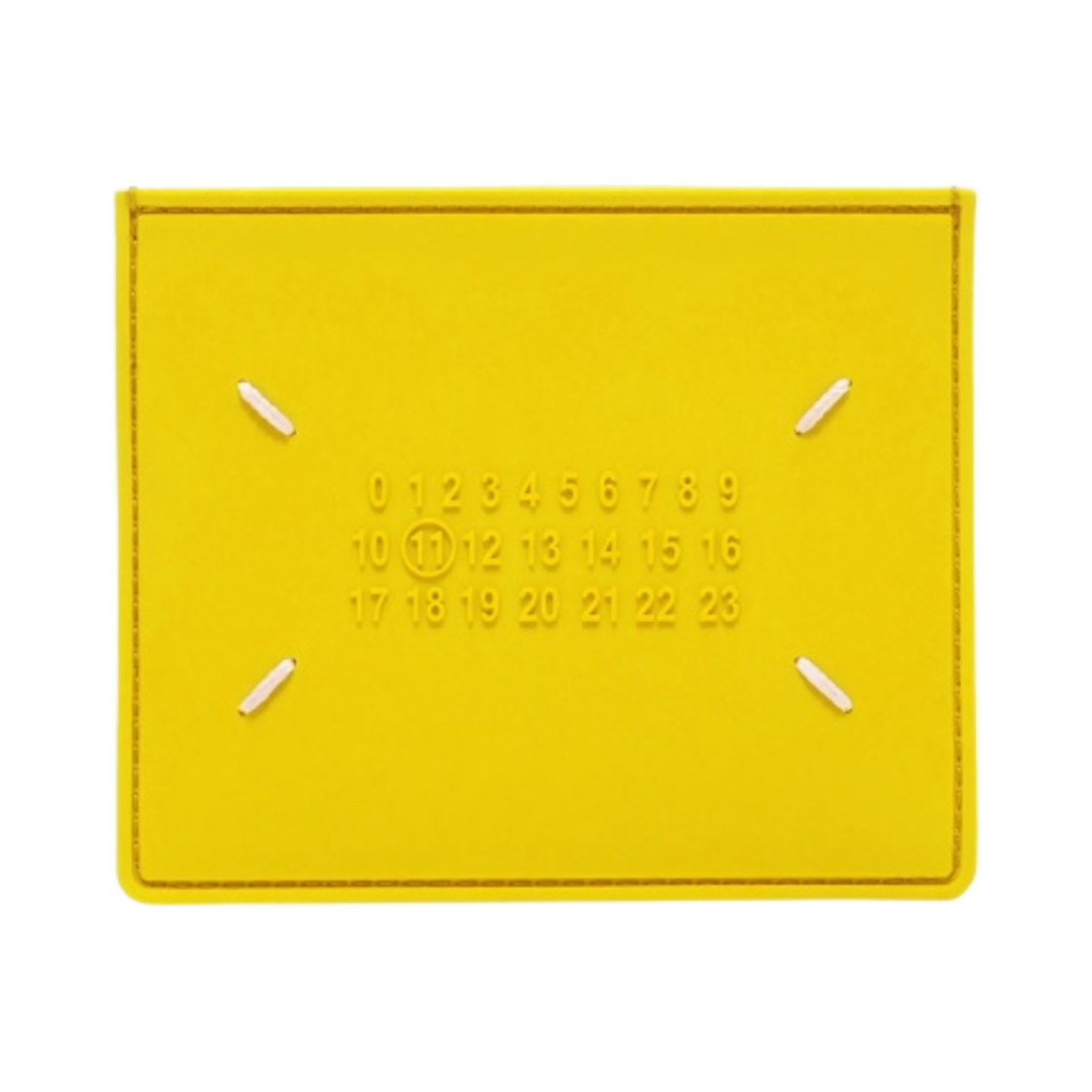 메종 마르지엘라 러버라이즈드 카드 홀더 옐로우(Maison Margiela Rubberised Card Holder Yellow) - 2